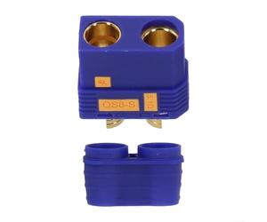 Conector eléctrico QS8S con contactos chapados en oro de 8 mm, compatibilidad de 8 10 AWG y clasificación térmica de 200 C (hembra)