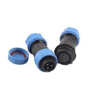 Conector eléctrico resistente al agua SP17 for cable de 5-10 mm - Enchufe macho hembra con clasificación IP68 for uso en exteriores(1PCS-9P Docking Type)