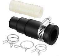 Conector, Eliminación de Basura Lavavajillas Conexión de Manguera de Drenaje Abrazadera Adaptador Reforzado Kit Estándar Plomería Acoplamiento Juntas