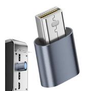 Conector Emulador De Pantalla | Controlador De Tarjeta Gráfica 4K Adaptador - Adaptador para Tarjeta Gráfica DP Controlador de Pantalla Virtual | para Simulación de Señal, Ordenador, Portátil y Trabaj