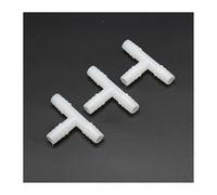 Conector en T de 20 piezas de 10mm, divisor de agua de lengüeta en T de 10mm, Conector de riego de jardín, accesorios de tubería de aire con púas