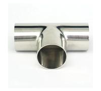 Conector en T de soldadura de acero inoxidable 304 de 40 mm O.D Equal