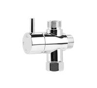 Conector en T Válvula desviadora de ducha Separador agua Adaptador interruptor Cabezal control Grifo Accesorios baño
