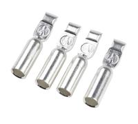 Conector estilo 50A a M8 para kit de cable de extensión de terminal de anillo, cobre PVC de 10 AWG, 30 cm de CC impermeable para carga de batería o paneles solares