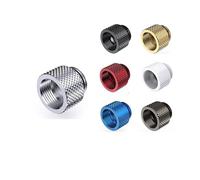 Conector extensor de refrigeración líquida for PC, macho a hembra, G1/4'', 7,5 mm, 10 mm, 15 mm, 20 mm, 25 mm, 30 mm, 40 mm(7.5mm extend,White)