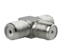 Conector F 2H-1H Rosca TV-SAT, ideal para conexiones de señales de televisión y satélite, garantiza una transmisión óptima.