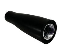 Conector F con capuchón impermeable T100 (1 ud., Negro)