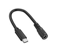 Conector flexible de 2 cables DC35135 DC5521 hembra a tipo C para carga estable de dispositivos de bajo voltaje