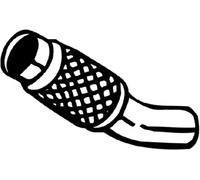 Conector flexible del tubo de escape 700-209 BOSAL para BMW 3 Touring 3 1 Coupé