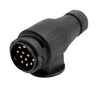 Conector for remolque de 13 pines, 12V, 13 polos, conector de cable de alimentación eléctrico for caravana, remolque, Motor RV, yate, accesorios for automóviles, 1 ud.