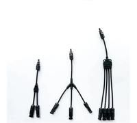 Conector fotovoltaico tipo Y/T tipo 2/3/4/5/6/7 vías de conexión paralela sistema de panel solar conector waterprrof ramificado enchufe de conexión de celda solar (T -5)