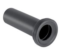 Conector Geberit Monolith para inodoro de pie longitud total 300 mm, negro,