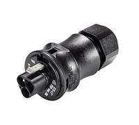 Conector GESIS IP68 3polos M aéreo tornillo negro prensa 6-10mm. Incluye 100 piezas