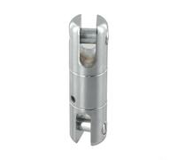 Conector giratorio de cuerda de alambre de acero de aleación para líneas de transmisión de potencia, elige entre 1T, 3T, 5T (1T)