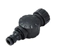 Conector giratorio para grifo, construcción de ABS, diseño giratorio 360, junta de rosca sin problemas para limpieza de riego de jardín, conector giratorio de grifo de agua