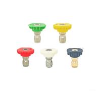 Conector giratorio para lavadora a presión de 4500 PSI con conexión rápida de 1/4 pulgadas diseñado para llantas del tren de rodaje y tareas de limpieza difíciles (boquilla)