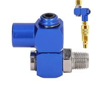 Conector Giratorio Para Manguera De Aire - Accesorios Neumáticos Rotativos | Roscas Macho Y Hembra | De 360° | Accesorios Para Herramientas De Aluminio, Para Climatización, Fabricación, Camión, A