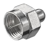 Conector Goobay Tipo F Masculino 75 Ω Acero Inoxidable