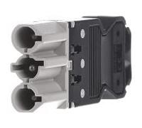 Conector GST18i3 Macho aereo conex tornillo plano Gris. Incluye 50 piezas