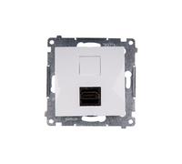 Conector HDMI Simon 54 blanco DGHDMI.01/11