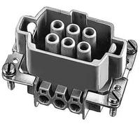 CONECTOR HEMBRA 6 POLOS 16A. Incluye 10 piezas