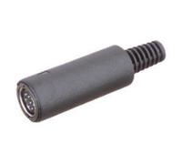 Conector hembra aéreo mini-din. electro dh con 8 contactos 10.636/a/8