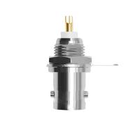 Conector hembra BNC for soldar, cable coaxial for montaje en panel de chasis, for piezas máquina, accesorios for monitor(10PCS)