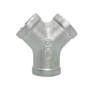 Conector hembra BSP en forma de Y de 3 vías, acoplador y divisor de acero inoxidable 304, de 1/4", 3/8", 1/2", 3/4", 1", 1-1/4", 1-1/2", 2"(Y Female 1 BSPT)