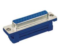 Conector hembra 'd' para cable plano de 9 contactos electro dh 08.410