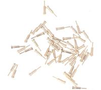 Conector hembra de latón chapado en oro, 50 unidades, VFD, para proyectos de reparación de relojes Nixie IN-14 QS18-12 QS16 YS13-3