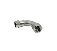Conector Hembra Del Codo 90° De La Instalación Tuberías Ajuste Presión SS304 DN15-DN50(DN25-1")