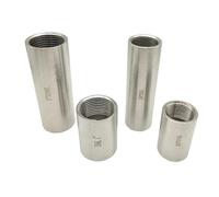 Conector hembra for tubería de barril de 1/4", 3/8", 1/2", 3/4", 1", 1-1/4", 1-1/2", 2", acero inoxidable 316L.(50mm Length,1-1/4")