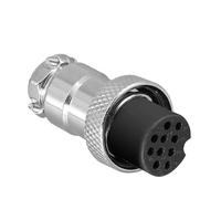 Conector Hembra GX16-2, 3, 4, 5 Pines doblados, 16 M, for Placa de Circuito Impreso, Placa de Soldadura, Conector Macho GX16-4 Curvo, 2P, 3P, 4P(GX16-10 Female Plug)