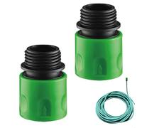 Conector hembra para manguera de jardín, conector rápido flexible, accesorios de conexión rápida, flexible, fácil de conectar para lavar el coche