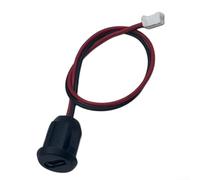 Conector hembra PH2.0 para carga rápida de alta corriente y transmisión de datos, conector de cable USB de silicona con anillo de sellado clasificación IPX5, bloque de terminales eléctricos (paquete