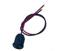 Conector hembra PH2.0 para carga rápida de alta corriente y transmisión de datos, conector de cable USB de silicona con anillo de sellado clasificación IPX5, bloque de terminales eléctricos (paquete