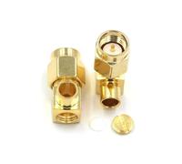 Conector hembra recto SMA-JB/JWB for cable RG405, conector de cobre puro inalámbrico, precio fábrica, 2 unidades(SMA-JWB3)