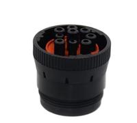 Conector Hembra-varón Impermeable Circular de 9 Pin J HD16-9-1939S Deutsch Compatible con la Pista(Color Name: 1 Set 9p Female)