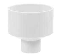 Conector Hidropónica de Pvc Blanco Tubería Reutilizable para Fresas | Uso en Jardinería y Hogar, Ahorro de Agua, Gestión Sencilla de Cultivo