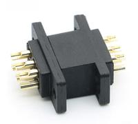 Conector HY2+6P con alta corriente 150A DC 500V para EV-Battery Power System Industrial (macho)