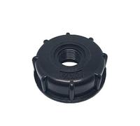 Conector IBC, 2 adaptadores de Tanque de Agua de 1/2 Pulgada de 60 mm, Salida de Rosca Gruesa para 1000 litros de toneladas de barriles, barriles IBC, Tanque, etc