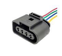 Conector Impermeable Auto del Enchufe del arnés de Cables de la Bobina de Encendido de 4 Pines con los Cables 8K0973724 ANNBCDL(1pcs)