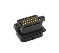 Conector Impermeable automotriz AMP 4-1437290-1, 34 núcleos, for Soldadura de PCB, 6437288-2, 34 Pines, 34 Orificios, 2-6447232-4, 2-6447232-3(Lavender)