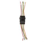 Conector impermeable de alto rendimiento para uso automotriz, par macho/hembra sellado con PVC aislado y cableado de cobre fiable (5)