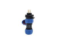 Conector impermeable SP11 IP68, conector macho, hembra, montaje en panel de acoplamiento con tuerca trasera, cable 2/3/4/5 pines, aviación SP Connect(WK11CP3X-WK11PS3X)