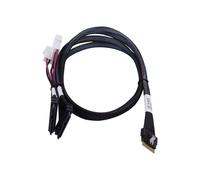 Conector industrial Adaptec Microchip Technology 2305500-R cable SAS 0,8 m Negro, Multicolor