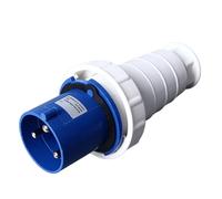 Conector industrial que no se preocupe por la energía del agua, conexión estable, macho, hembra, conector de alimentación, 3 pines, 63 A, 220 - (BEM-033)