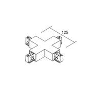 Conector Ivela X LKM DALI, blanco, trifásico, plástico