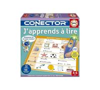 Conector J’apprends à Lire - Juego educativo - EDUCA - 90 preguntas, 12 temas, formato libro - A partir de 4 años