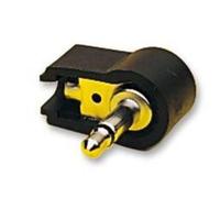 Conector jack 3,5mm macho mono acodado